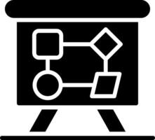 Task planning Glyph Icon Design vector