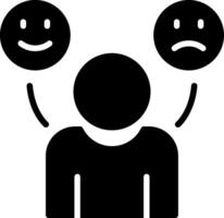 Behavior Glyph Icon Design vector