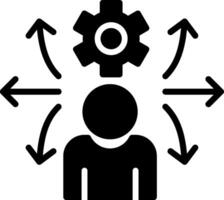 Opportunities Glyph Icon Design vector