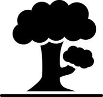 Tree Glyph Icon Design vector