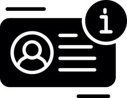 User Glyph Icon Design vector