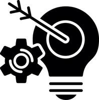 Smart Glyph Icon Design vector