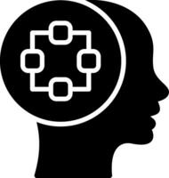 Structure Glyph Icon Design vector