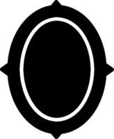 Frame Glyph Icon Design vector
