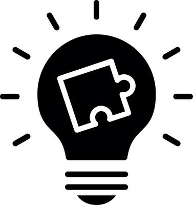 Solution Glyph Icon Design