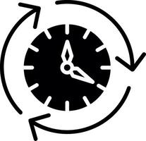 Arrows Glyph Icon Design vector