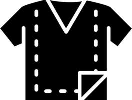 Template Glyph Icon Design vector