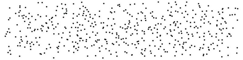 Seamless random dot pattern with small, irregular polka dots. Black and white background with textured. Flat illustration isolated vector