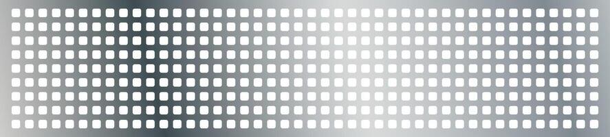Seamless perforated metal texture background with round peg holes. Steel pegboard pattern. Flat illustration isolated. vector