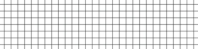 Square grid pattern background on white paper with line texture. for math, blueprint, and notebook sheets. Flat illustration isolated vector