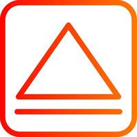 Eject Colorful Icon vector