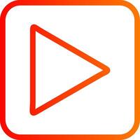 Play Button Colorful Icon vector