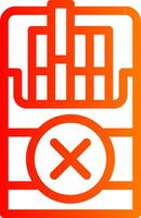 Quit Smoking Colorful Icon vector