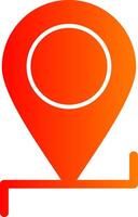 Location Colorful Icon vector