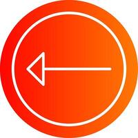 Left Colorful Icon vector
