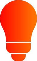 Bulb Colorful Icon vector