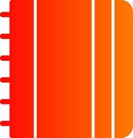 Contact Book Colorful Icon vector