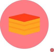 Parcel Colorful Icon vector