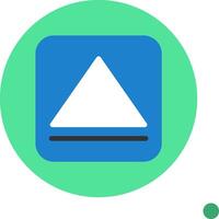 Eject Colorful Icon vector