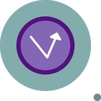 Bounce Colorful Icon vector