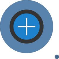 Add Colorful Icon vector