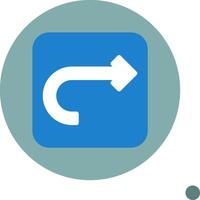 Repeat Colorful Icon vector
