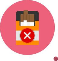Quit Smoking Colorful Icon vector