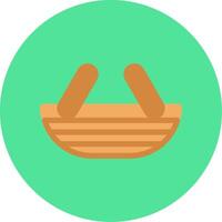 Basket Colorful Icon vector