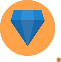 Diamond Colorful Icon vector