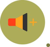 Volume Up Colorful Icon vector