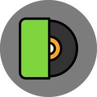 Cd Colorful Icon vector