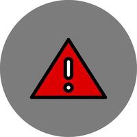 Faild Colorful Icon vector