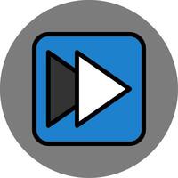 Fast Colorful Icon vector