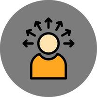 Decision Colorful Icon vector
