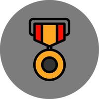 Medal Colorful Icon vector