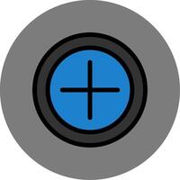 Add Colorful Icon vector