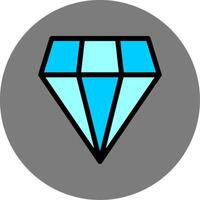 Diamond Colorful Icon vector