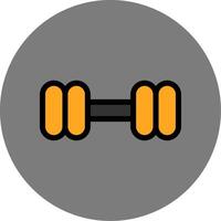 Dumbbell Colorful Icon vector