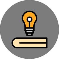 Knowledge Colorful Icon vector