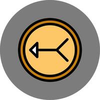 Merge Colorful Icon vector