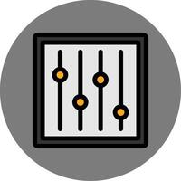 Adjustment Colorful Icon vector