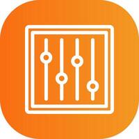 Adjustment Colorful Icon vector