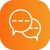 Message Colorful Icon vector