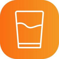 Glass Of Water Colorful Icon vector