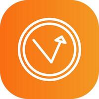 Bounce Colorful Icon vector