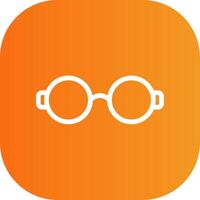 Glasses Colorful Icon vector