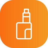 Vape Colorful Icon vector