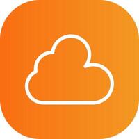 Cloud Colorful Icon vector