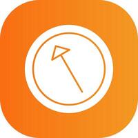 Left Up Colorful Icon vector