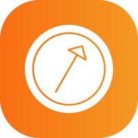 Right Up Colorful Icon vector